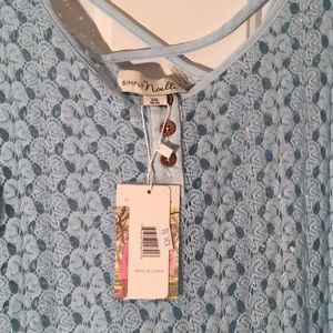 Simply Noelle Tops - Gorgeous shirt! SFH NWT! 2X Simply Noelle Tops - Gorgeous shirt! SFH NWT! 2X